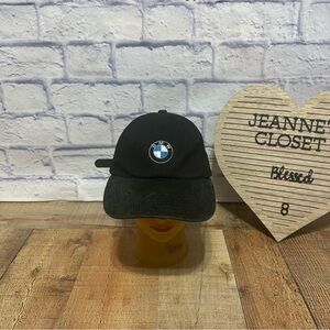 Vintage 90’s BMW Lifestyle Dad Hat Cap Black Adjustable Strap Made in USA